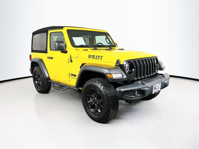 used 2020 Jeep Wrangler car, priced at $27,500