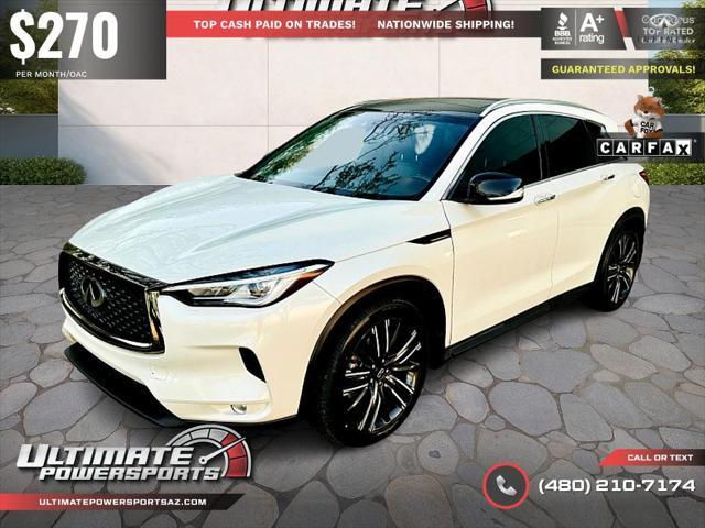 used 2021 INFINITI QX50 car, priced at $18,495