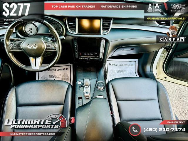 used 2021 INFINITI QX50 car, priced at $18,995