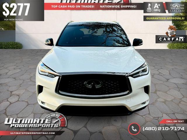 used 2021 INFINITI QX50 car, priced at $18,995