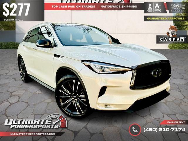 used 2021 INFINITI QX50 car, priced at $18,995