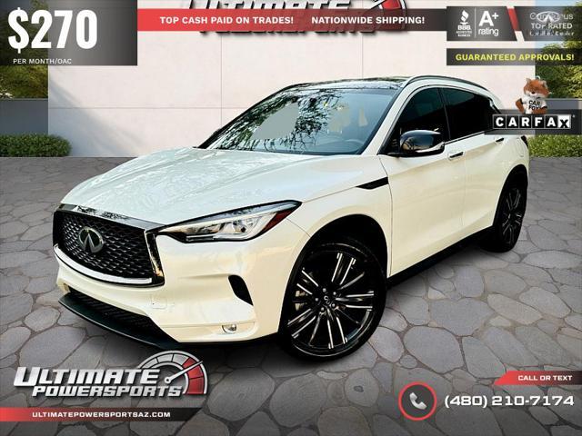 used 2021 INFINITI QX50 car, priced at $18,495