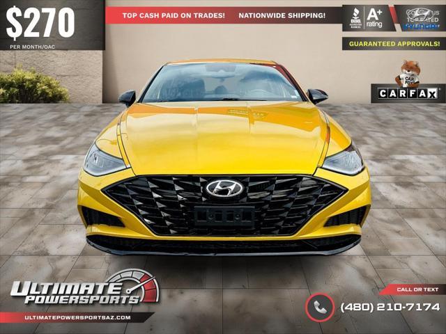 used 2020 Hyundai Sonata car, priced at $18,495