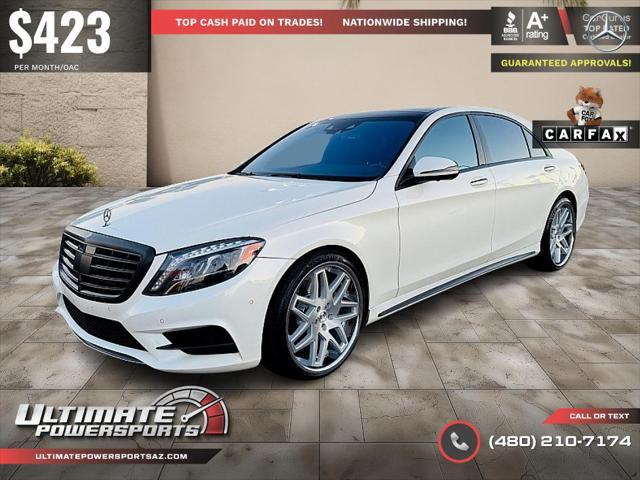 used 2016 Mercedes-Benz S-Class car, priced at $28,995