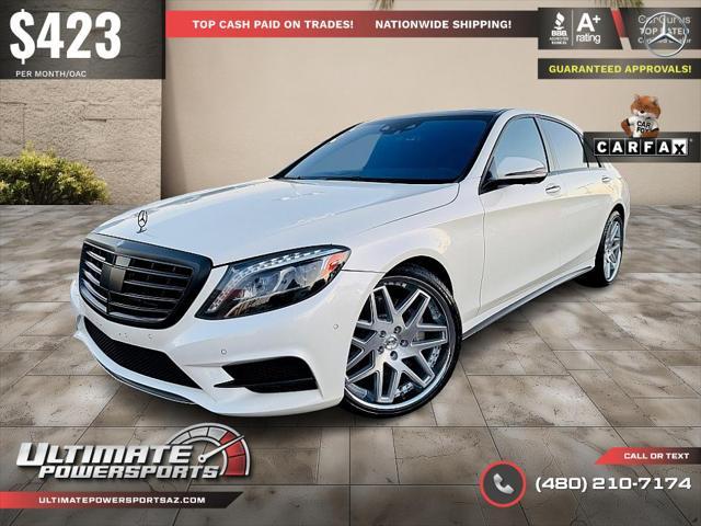 used 2016 Mercedes-Benz S-Class car, priced at $28,995