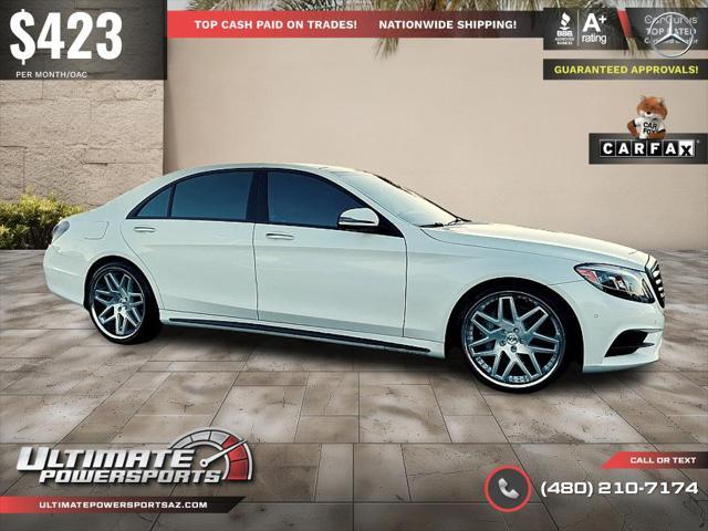 used 2016 Mercedes-Benz S-Class car, priced at $28,995