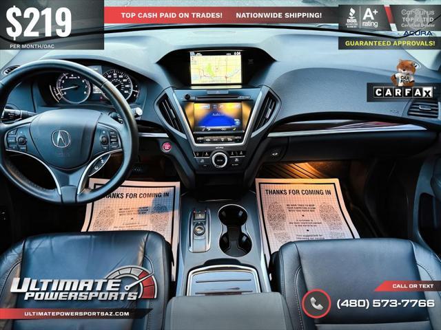 used 2016 Acura MDX car, priced at $14,995