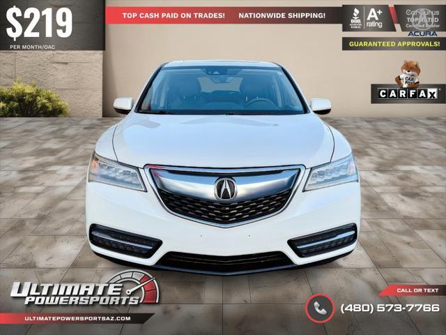 used 2016 Acura MDX car, priced at $14,995