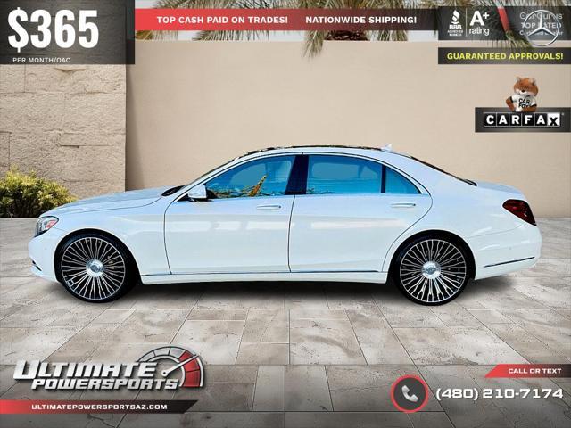 used 2016 Mercedes-Benz S-Class car, priced at $24,995