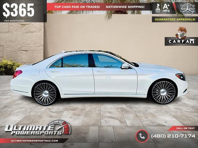 used 2016 Mercedes-Benz S-Class car, priced at $24,995