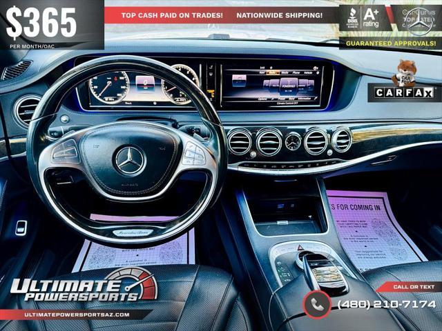 used 2016 Mercedes-Benz S-Class car, priced at $24,995