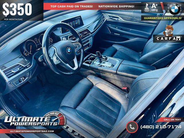 used 2017 BMW 740 car, priced at $23,995