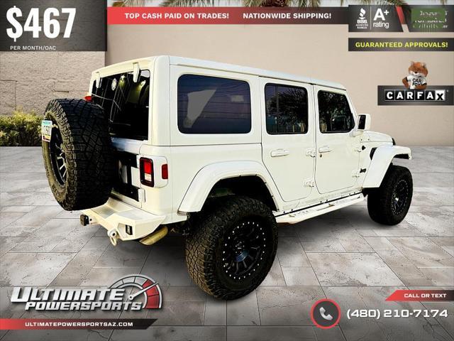 used 2020 Jeep Wrangler Unlimited car, priced at $31,995