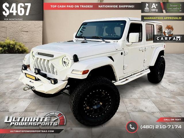 used 2020 Jeep Wrangler Unlimited car, priced at $31,995