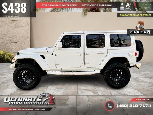 used 2020 Jeep Wrangler Unlimited car, priced at $29,495