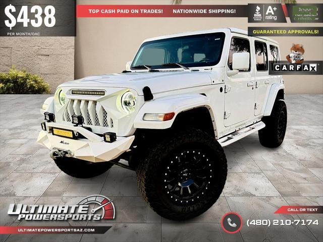 used 2020 Jeep Wrangler Unlimited car, priced at $29,495