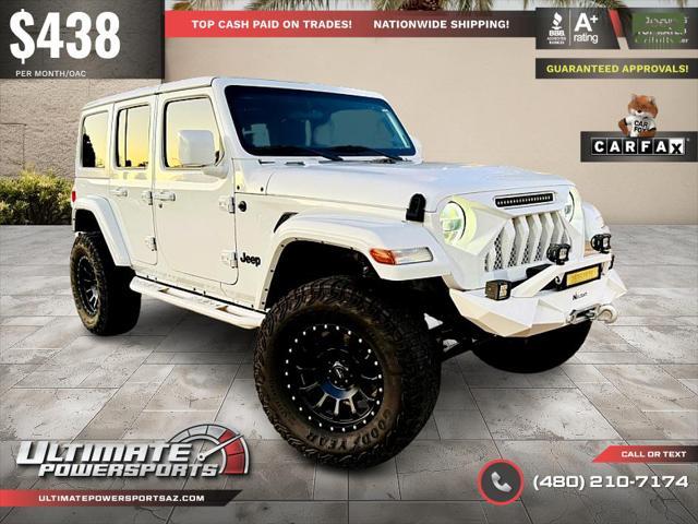 used 2020 Jeep Wrangler Unlimited car, priced at $29,495