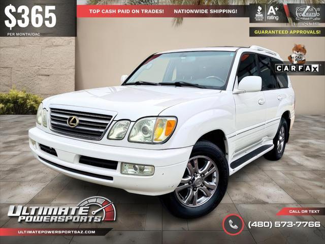 used 2004 Lexus LX 470 car, priced at $24,995