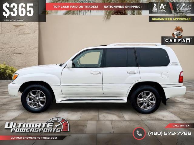 used 2004 Lexus LX 470 car, priced at $24,995