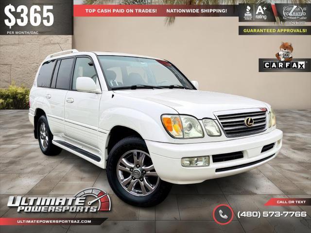 used 2004 Lexus LX 470 car, priced at $24,995