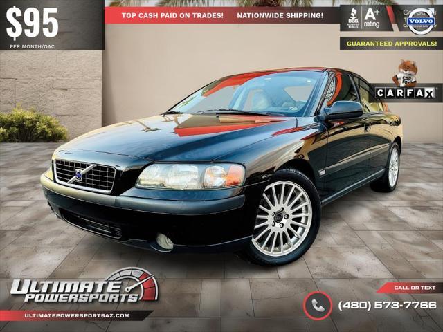 used 2003 Volvo S60 car, priced at $6,495