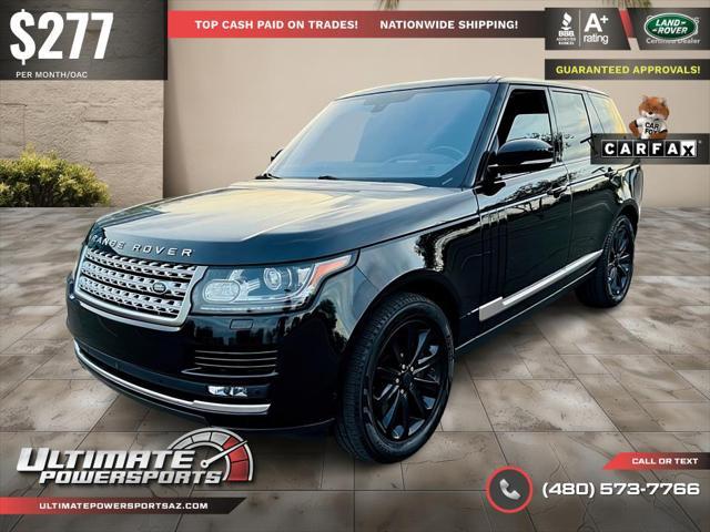 used 2016 Land Rover Range Rover car, priced at $18,995