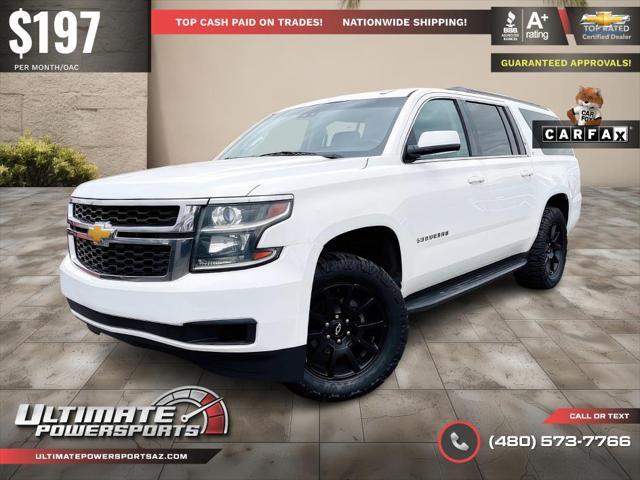 used 2015 Chevrolet Suburban car, priced at $13,495