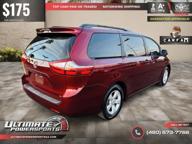 used 2015 Toyota Sienna car, priced at $11,995