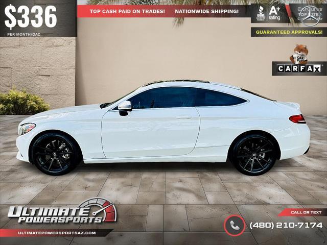 used 2018 Mercedes-Benz C-Class car, priced at $22,995