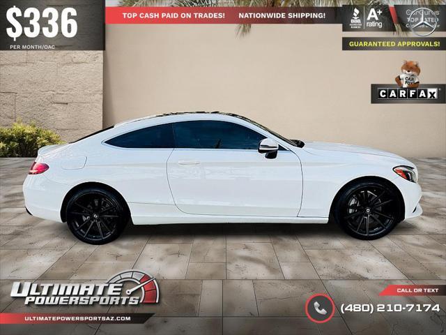 used 2018 Mercedes-Benz C-Class car, priced at $22,995