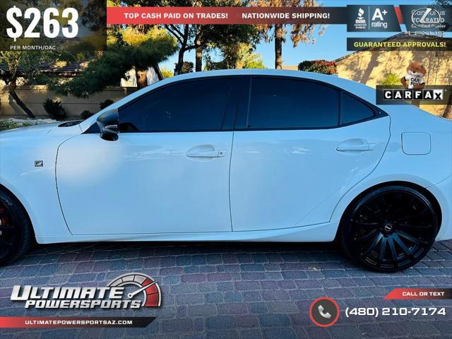 used 2014 Lexus IS 350 car, priced at $17,995