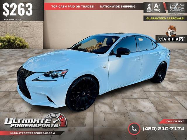 used 2014 Lexus IS 350 car, priced at $17,995