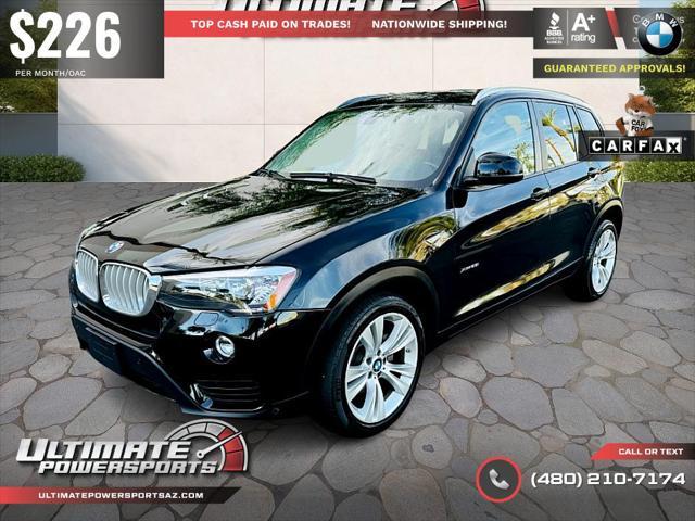 used 2016 BMW X3 car, priced at $15,495