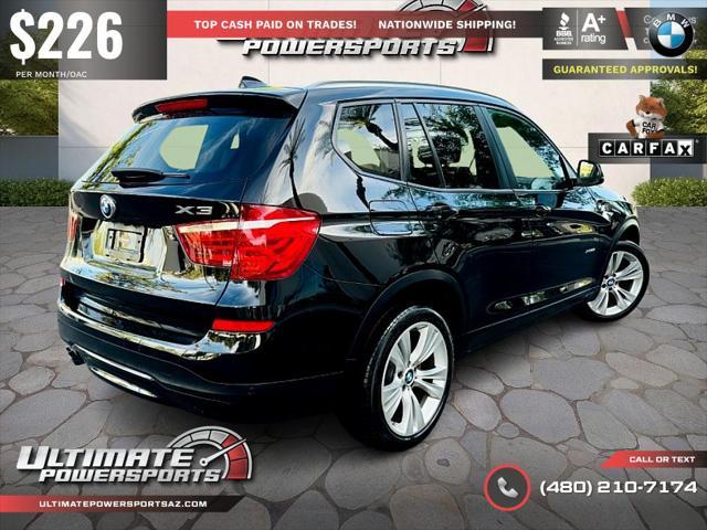 used 2016 BMW X3 car, priced at $15,495