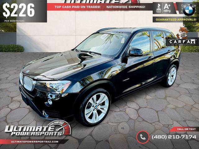 used 2016 BMW X3 car, priced at $15,495