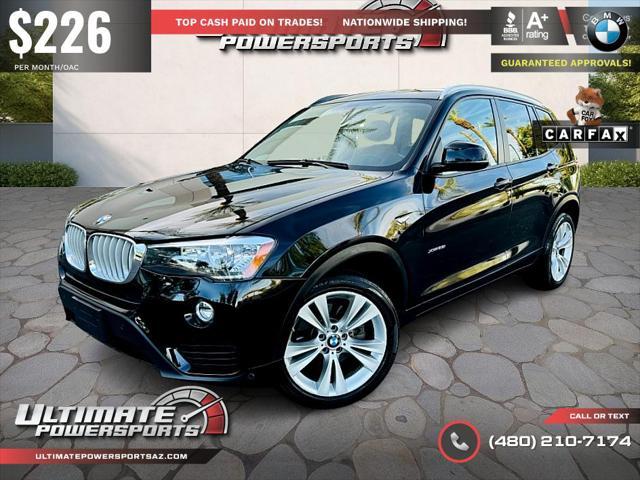 used 2016 BMW X3 car, priced at $15,495