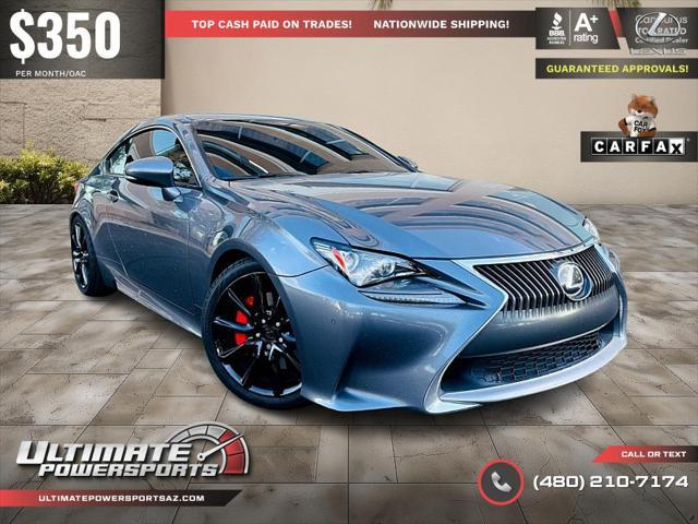 used 2015 Lexus RC 350 car, priced at $23,995