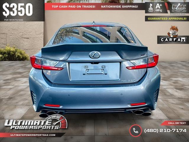 used 2015 Lexus RC 350 car, priced at $23,995