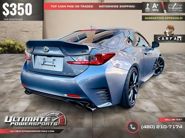 used 2015 Lexus RC 350 car, priced at $23,995