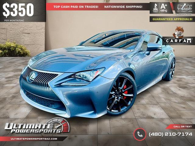 used 2015 Lexus RC 350 car, priced at $23,995