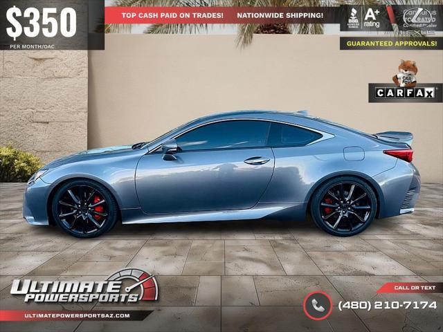 used 2015 Lexus RC 350 car, priced at $23,995