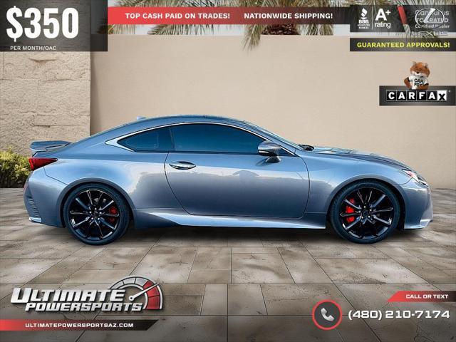 used 2015 Lexus RC 350 car, priced at $23,995