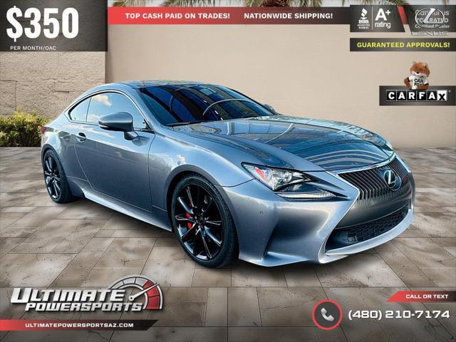 used 2015 Lexus RC 350 car, priced at $23,995