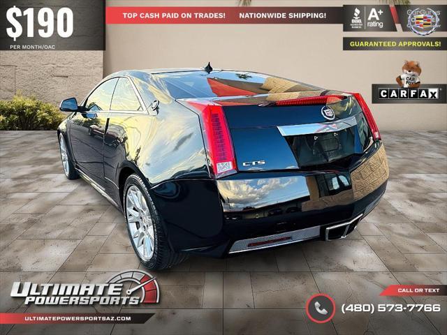 used 2011 Cadillac CTS car, priced at $12,995