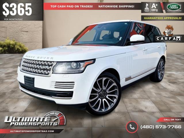 used 2015 Land Rover Range Rover car, priced at $24,995