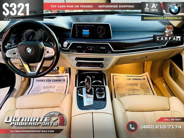 used 2018 BMW 740 car, priced at $21,995