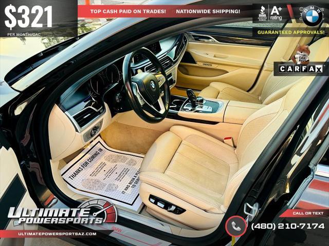 used 2018 BMW 740 car, priced at $21,995