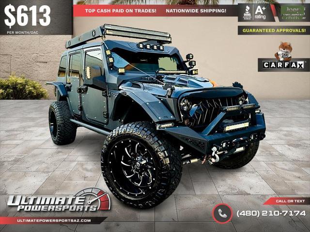 used 2013 Jeep Wrangler Unlimited car, priced at $41,995