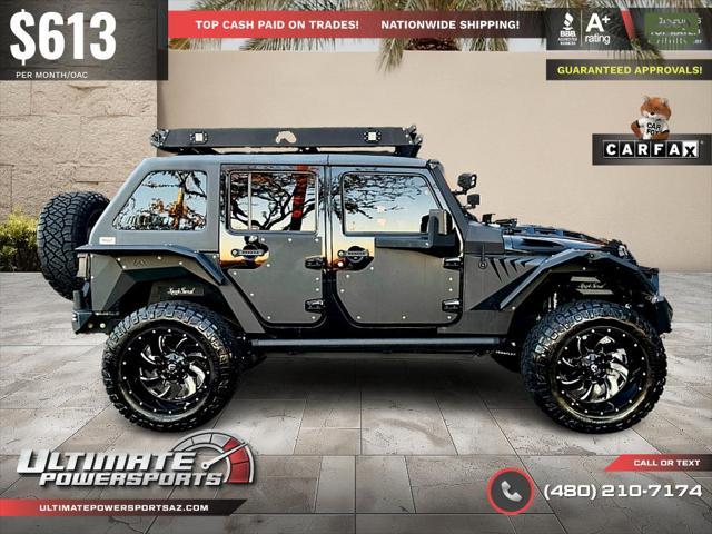 used 2013 Jeep Wrangler Unlimited car, priced at $41,995