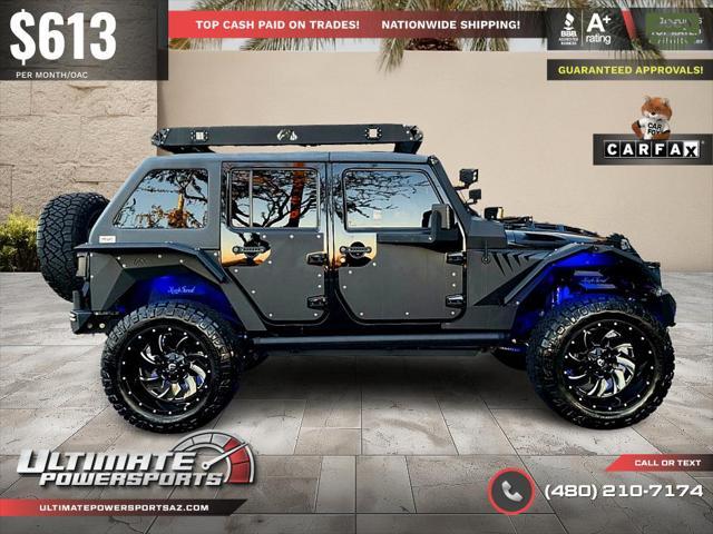 used 2013 Jeep Wrangler Unlimited car, priced at $41,995